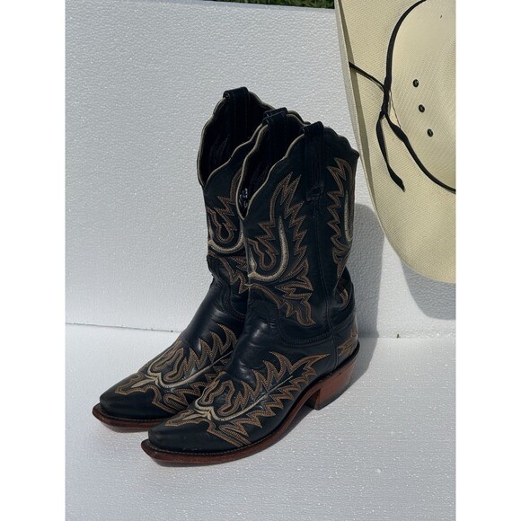 Lucchese 1883 Leather Cowboy Boots Women’s Sz 5 1/2 - Picture 5 of 16